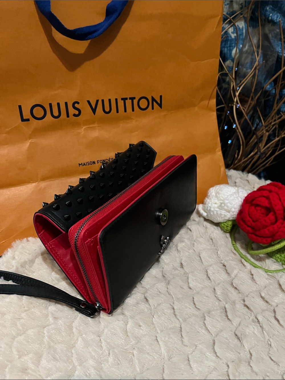 nwt Studded Wristlet - Picture 3 of 5